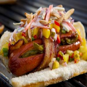 Danger Dogs with Spicy Fruit Relish image
