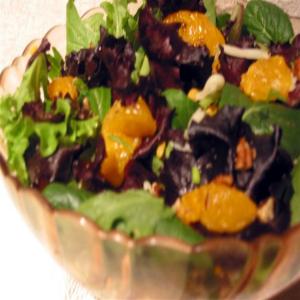Mandarin Orange Salad With Ranch Dressing_image