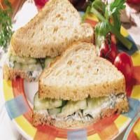 Goat Cheese and Cucumber Sandwiches_image