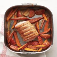 Pork Roast with Apples and Sweet Potatoes image