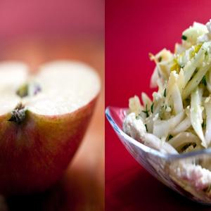 Apple, Fennel and Endive Salad With Feta image