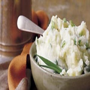 Mashed Potatoes with Watercress and Green Onions_image