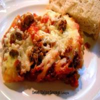 Sweet Italian Sausage Lasagna - Dee Dee's_image