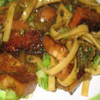 Asian Noodles and Broccoli image