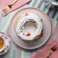 Berries & Cream Puff Ring Recipe by Tasty_image