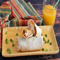 Leftover Chili Breakfast Burritos_image