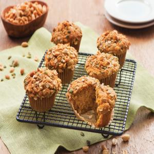Five-Spice Peanut and Pumpkin Muffins image