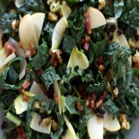 Kale-Apple Salad with Maple-Walnut Dressing Recipe_image