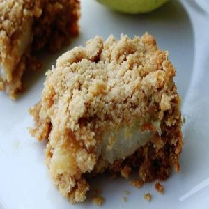 Oatmeal Cookie Pear Bars_image