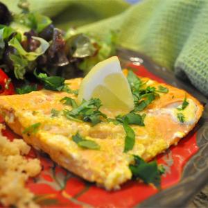 Yogurt-Marinated Salmon Fillets (Dahi Machhali Masaledar)_image