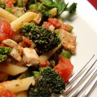 Pasta, Broccoli and Chicken image