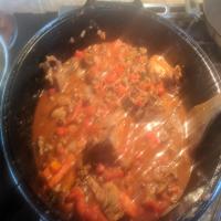 Ben's Bone Chili With Blackened Peppers_image