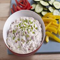 Roasted Red Pepper and Green Onion Dip image