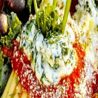 Spinach And Cheese Manicotti Recipe by Tasty image