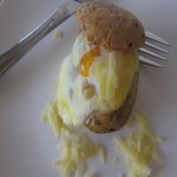 Eggs in Baked Potatoes image