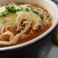 Gobble Gobble Chili with Chipotle Baja Sauce_image
