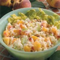 Peachy Rice Salad image