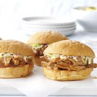 Slow-Cooked Barbecued Pork Sandwiches image