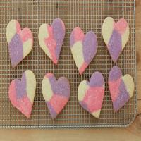 Marbled Heart Sugar Cookie Cutouts_image