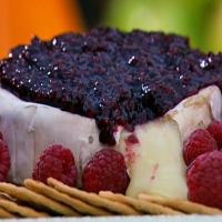 Gina's BBQ Brie with Raspberries image