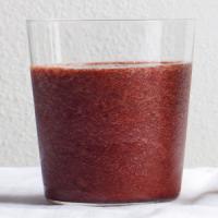 Peach, Berry, and Spinach Smoothie image