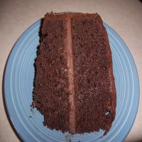 Really Easy Moist Dark Chocolate Cake image