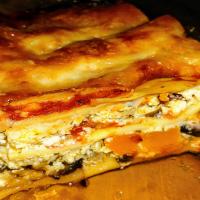 Vegetarian Four Cheese Lasagna image