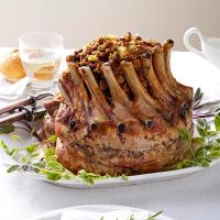 Crown Pork Roast with Apple-Cranberry Stuffing image