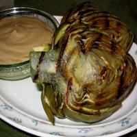 Grilled Artichokes With Worcestershire Aioli_image