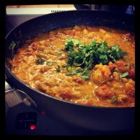 Moroccan Spiced Chickpea or Garbanzo Soup_image
