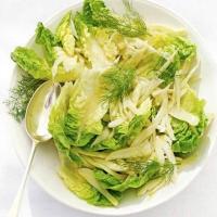 Lettuce & fennel salad with orange & mustard dressing_image
