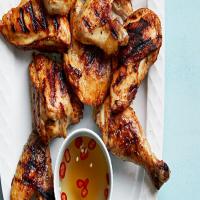 Smoky Grilled Chicken with Sweet Vinegar Sauce image