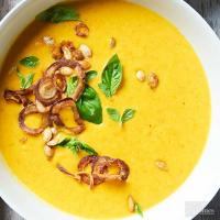 Coconut Acorn Squash & Carrot Soup Recipe - (4.3/5) image