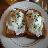 Poached Eggs on Toast image