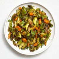 Roasted Brussels Sprouts and Carrots image