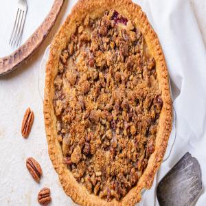 Canned Pear Streusel Pie_image