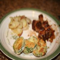 Baked Zucchini Coins_image