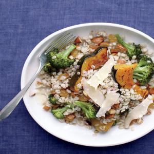 Barley Salad with Squash And Broccoli image