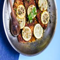 Chicken Scaloppine With Lemon Glaze (Low Fat and Delicious!) image