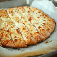 Fail-Proof Pizza Dough & Cheesy Garlic Bread Sticks Recipe - (4/5)_image