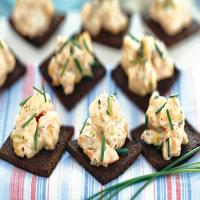 Spicy Shrimp Rémoulade on Molasses-Buttered Toast_image