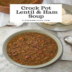 Crock Pot Lentil Ham Soup_image