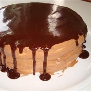 Chocolate Cinnamon Hazelnut Meringue Cake image