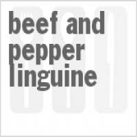 Beef And Pepper Linguine_image