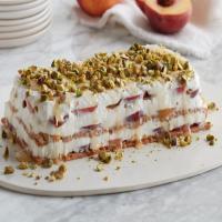 Peach Baklava Icebox Cake image
