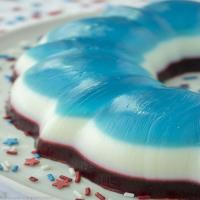 Red White & Blue Jell-O Mold_image