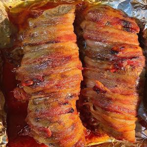 Nor's Bacon Wrapped Pork Tenderloin_image