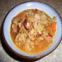 Sausage and Cabbage Soup for the Crock-Pot_image