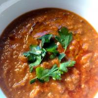 Roasted Pepper and Lentil Soup image