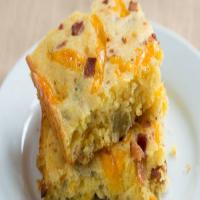 Cornbread with Chiles and Bacon_image